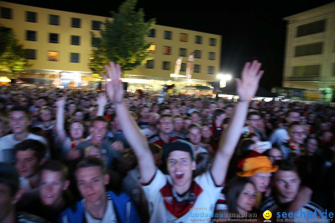 Weltmeister - Deutschland - WM2014: Singen am Bodensee, 13.07.2014