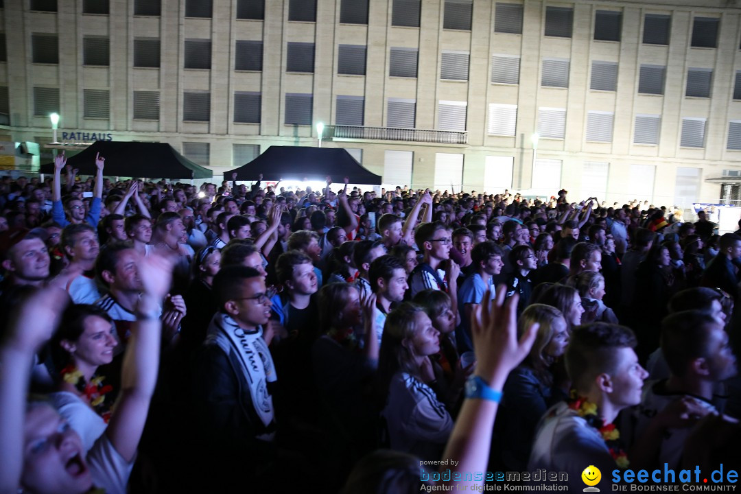 Weltmeister - Deutschland - WM2014: Singen am Bodensee, 13.07.2014