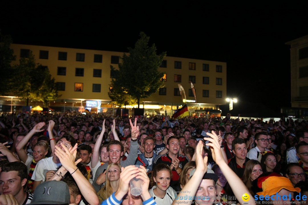 Weltmeister - Deutschland - WM2014: Singen am Bodensee, 13.07.2014