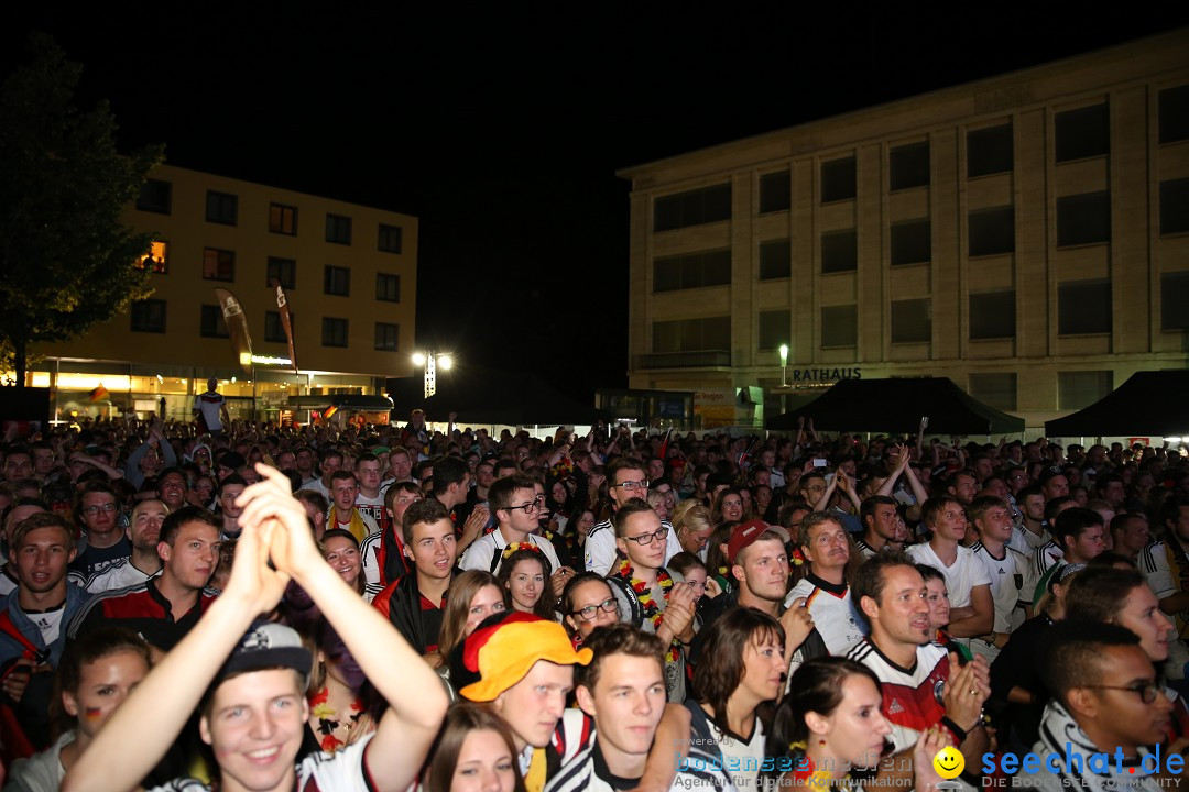 Weltmeister - Deutschland - WM2014: Singen am Bodensee, 13.07.2014