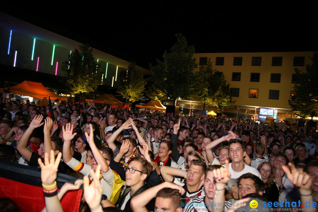 Weltmeister - Deutschland - WM2014: Singen am Bodensee, 13.07.2014