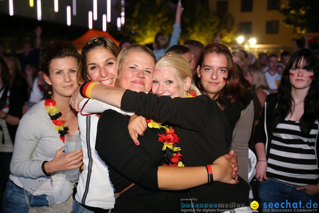 Weltmeister - Deutschland - WM2014: Singen am Bodensee, 13.07.2014