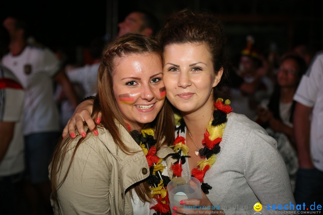 Weltmeister - Deutschland - WM2014: Singen am Bodensee, 13.07.2014