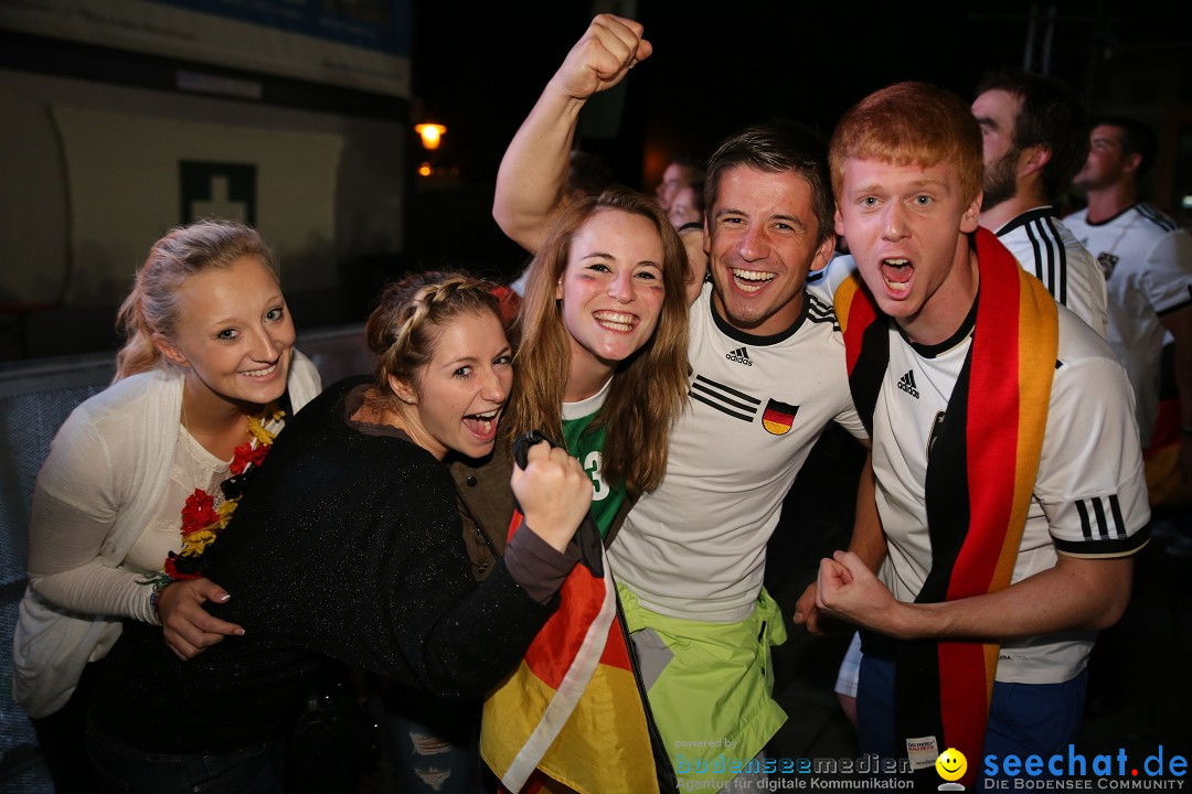 Weltmeister - Deutschland - WM2014: Singen am Bodensee, 13.07.2014