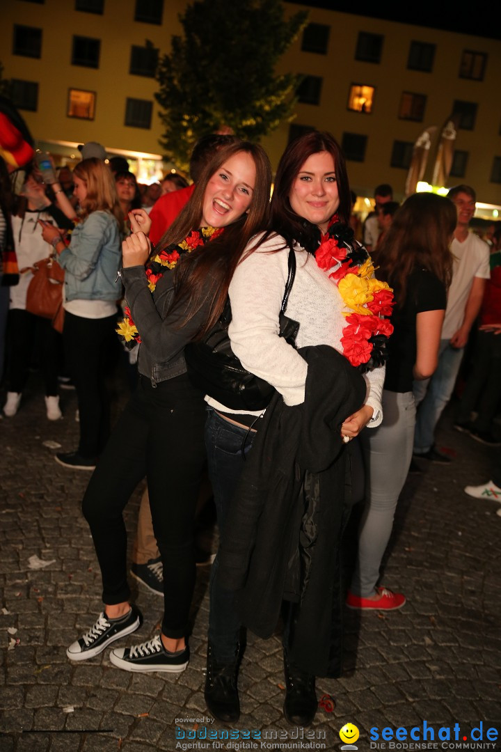 Weltmeister - Deutschland - WM2014: Singen am Bodensee, 13.07.2014