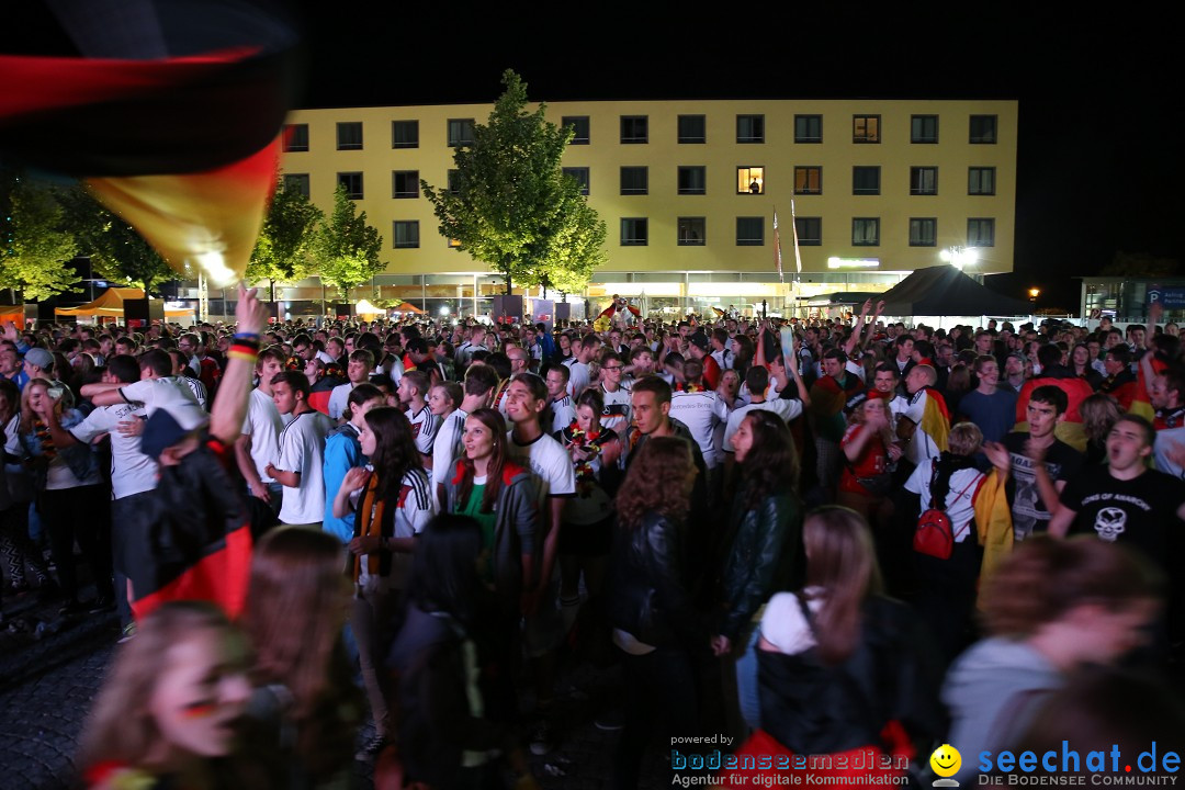 Weltmeister - Deutschland - WM2014: Singen am Bodensee, 13.07.2014