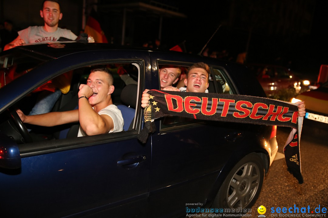 Weltmeister - Deutschland - WM2014: Singen am Bodensee, 13.07.2014