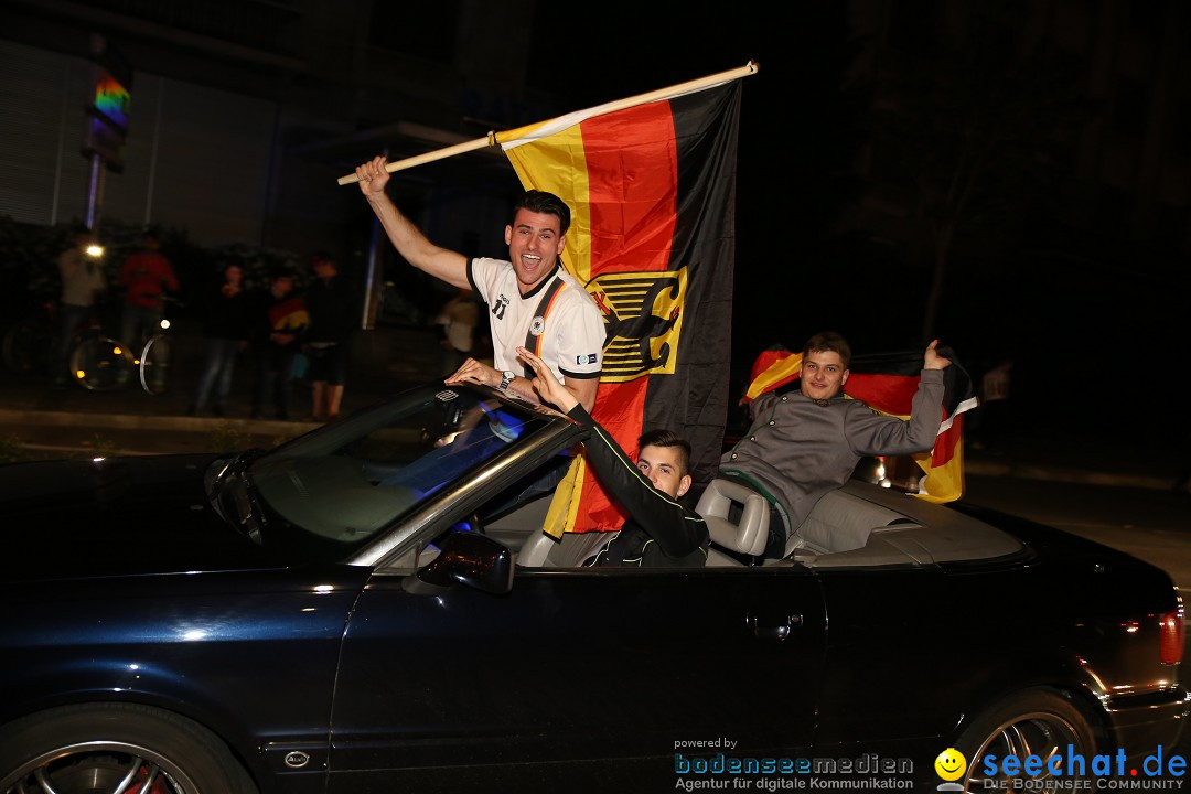 Weltmeister - Deutschland - WM2014: Singen am Bodensee, 13.07.2014