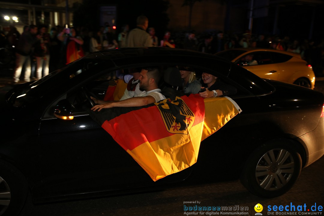 Weltmeister - Deutschland - WM2014: Singen am Bodensee, 13.07.2014