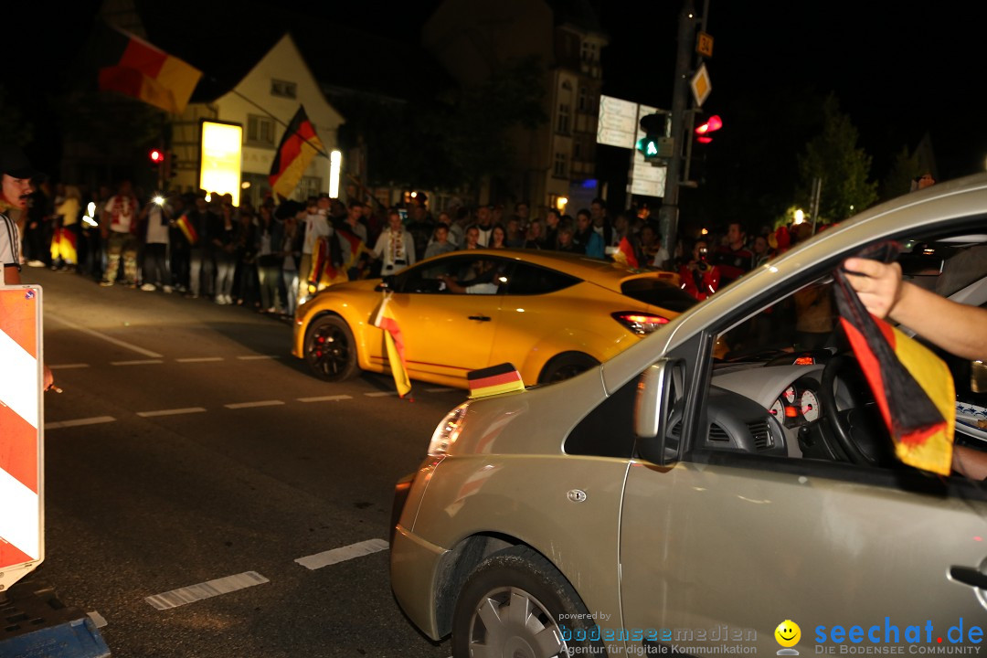 Weltmeister - Deutschland - WM2014: Singen am Bodensee, 13.07.2014