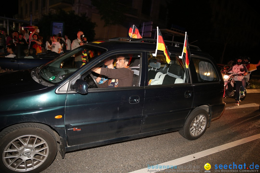 Weltmeister - Deutschland - WM2014: Singen am Bodensee, 13.07.2014