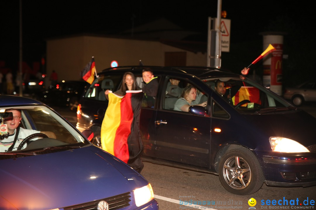 Weltmeister - Deutschland - WM2014: Singen am Bodensee, 13.07.2014