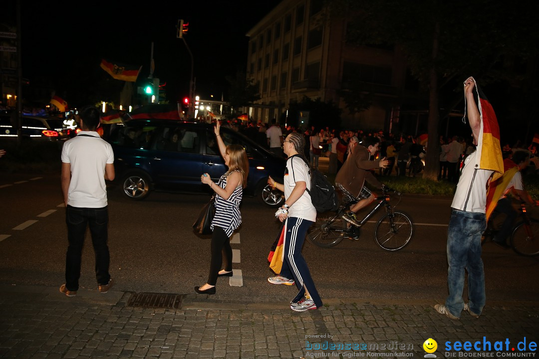 Weltmeister - Deutschland - WM2014: Singen am Bodensee, 13.07.2014