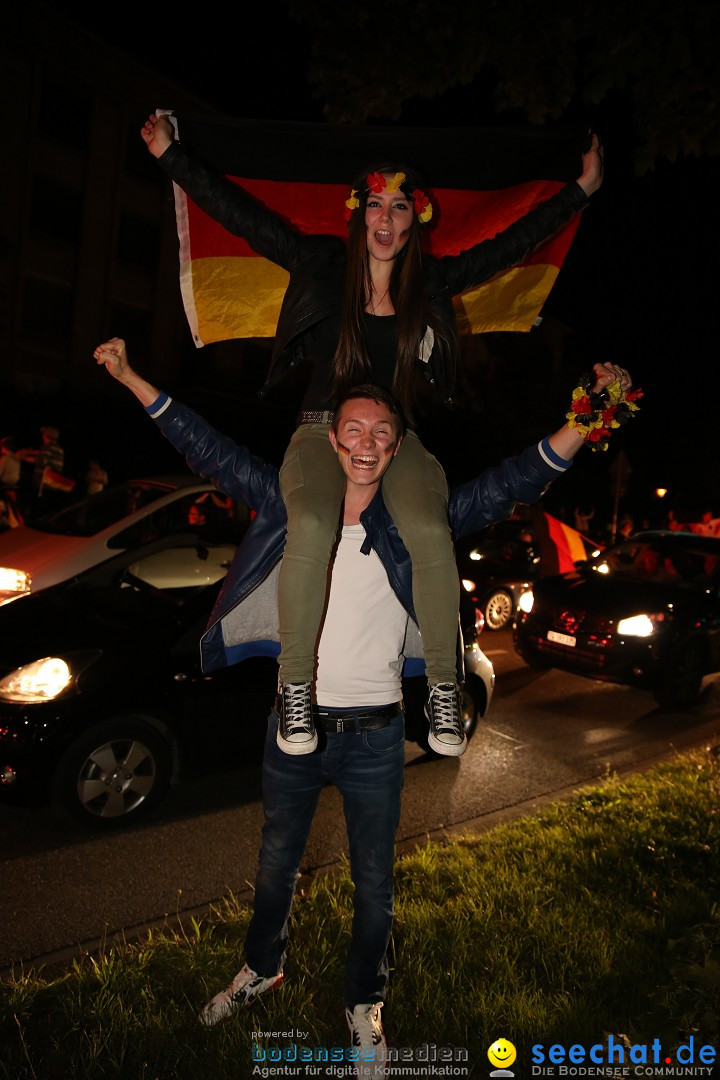 Weltmeister - Deutschland - WM2014: Singen am Bodensee, 13.07.2014