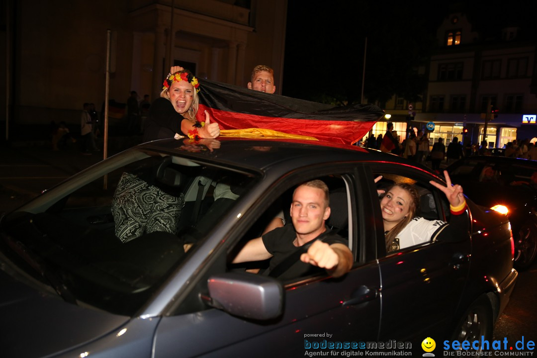 Weltmeister - Deutschland - WM2014: Singen am Bodensee, 13.07.2014