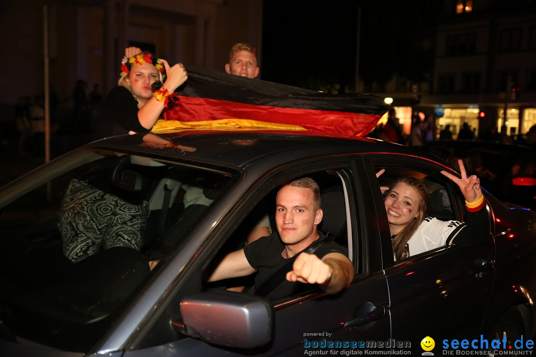 Weltmeister - Deutschland - WM2014: Singen am Bodensee, 13.07.2014