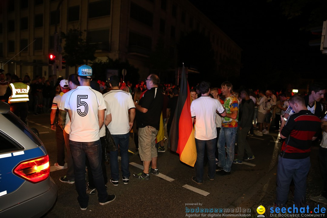 Weltmeister - Deutschland - WM2014: Singen am Bodensee, 13.07.2014