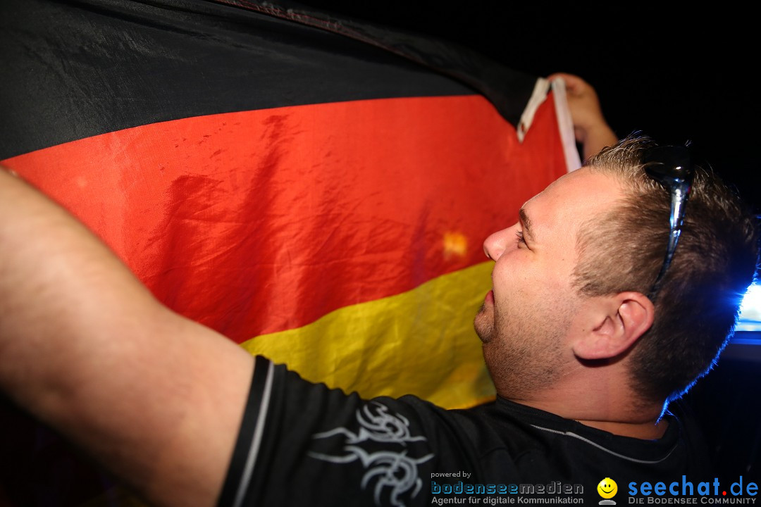 Weltmeister - Deutschland - WM2014: Singen am Bodensee, 13.07.2014