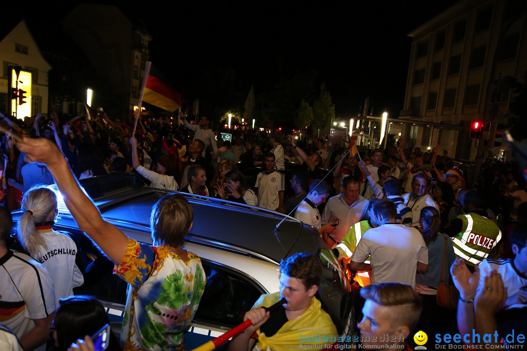 Weltmeister - Deutschland - WM2014: Singen am Bodensee, 13.07.2014