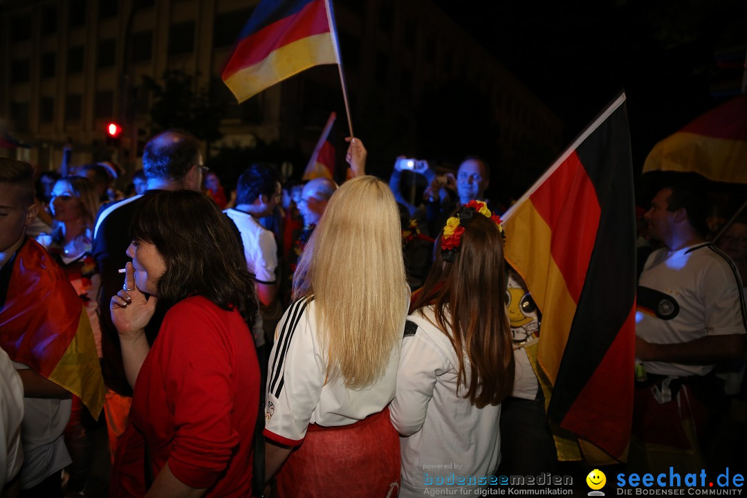 Weltmeister - Deutschland - WM2014: Singen am Bodensee, 13.07.2014