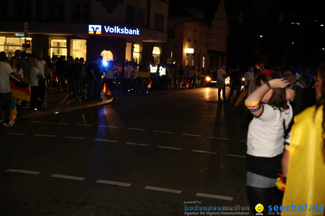 Weltmeister - Deutschland - WM2014: Singen am Bodensee, 13.07.2014