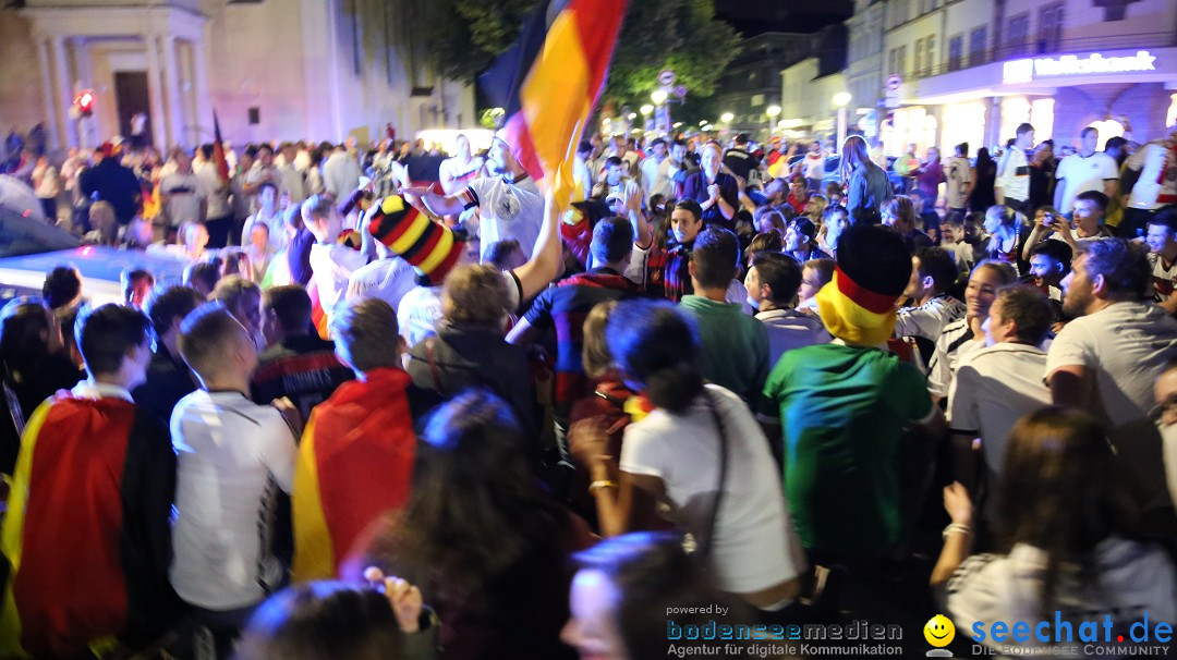 Weltmeister - Deutschland - WM2014: Singen am Bodensee, 13.07.2014