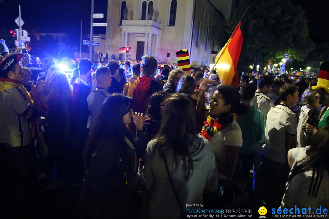 Weltmeister - Deutschland - WM2014: Singen am Bodensee, 13.07.2014