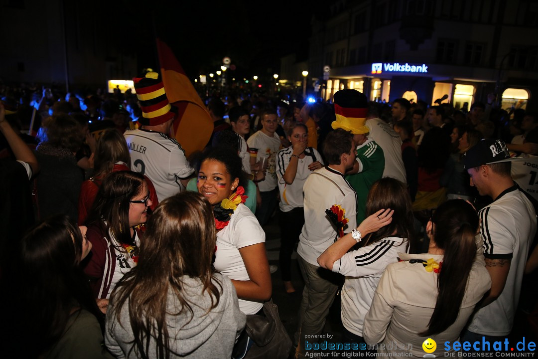 Weltmeister - Deutschland - WM2014: Singen am Bodensee, 13.07.2014