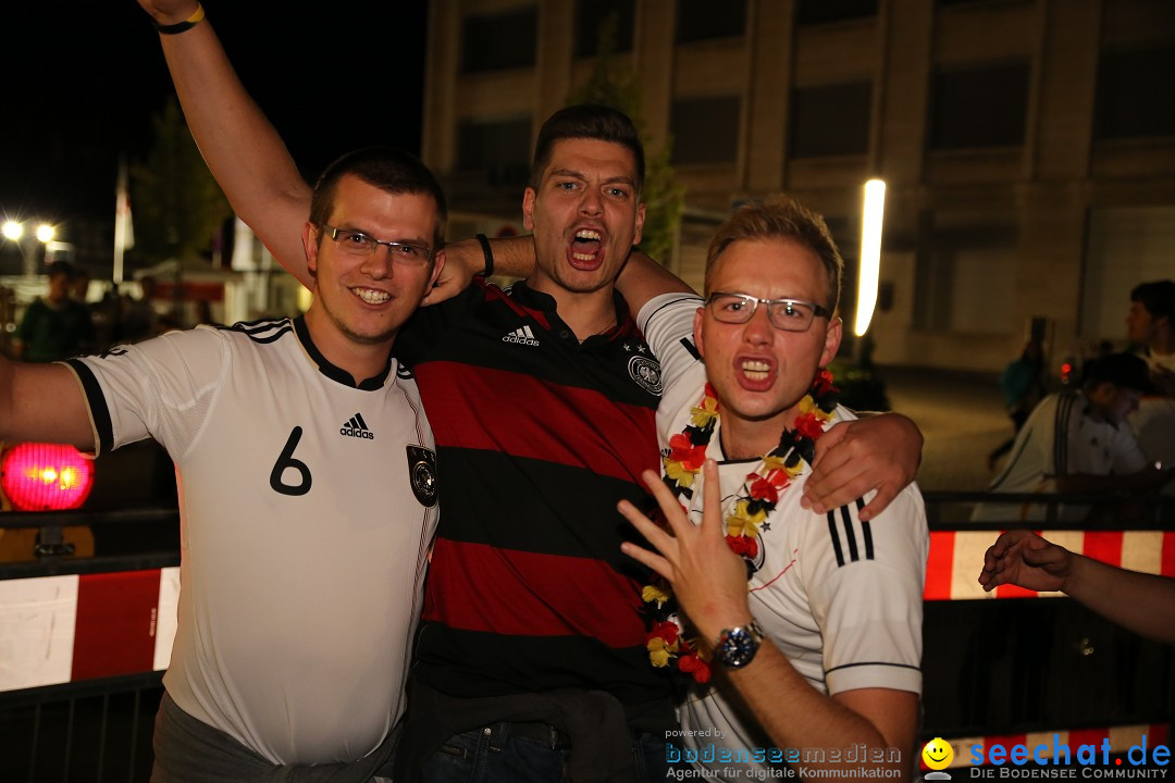 Weltmeister - Deutschland - WM2014: Singen am Bodensee, 13.07.2014