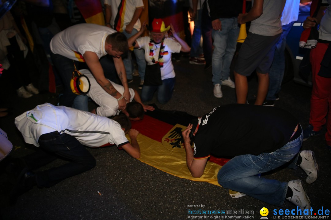 Weltmeister - Deutschland - WM2014: Singen am Bodensee, 13.07.2014