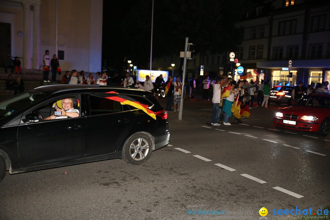 Weltmeister - Deutschland - WM2014: Singen am Bodensee, 13.07.2014