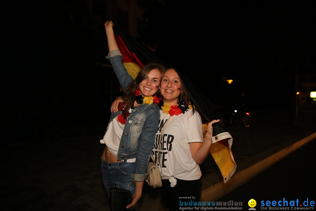 Weltmeister - Deutschland - WM2014: Singen am Bodensee, 13.07.2014