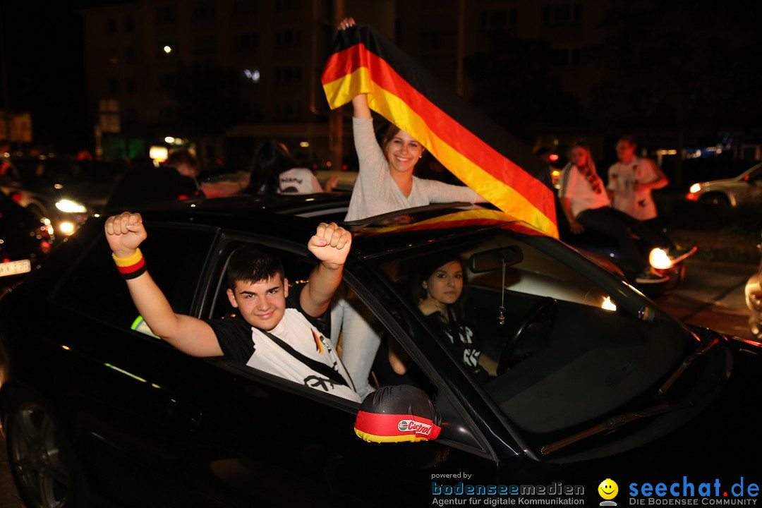 Weltmeister - Deutschland - WM2014: Singen am Bodensee, 13.07.2014