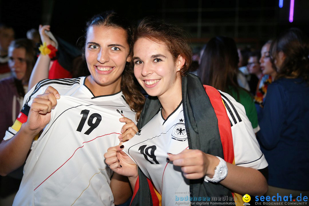 Weltmeister - Deutschland - WM2014: Singen am Bodensee, 13.07.2014