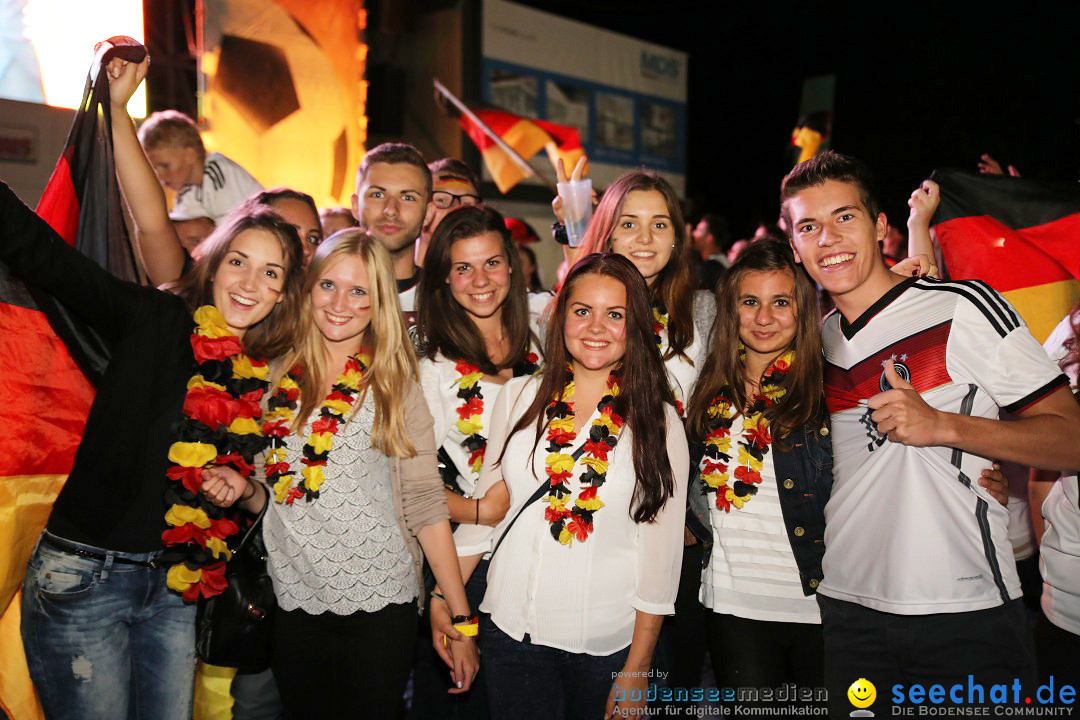 Weltmeister - Deutschland - WM2014: Singen am Bodensee, 13.07.2014