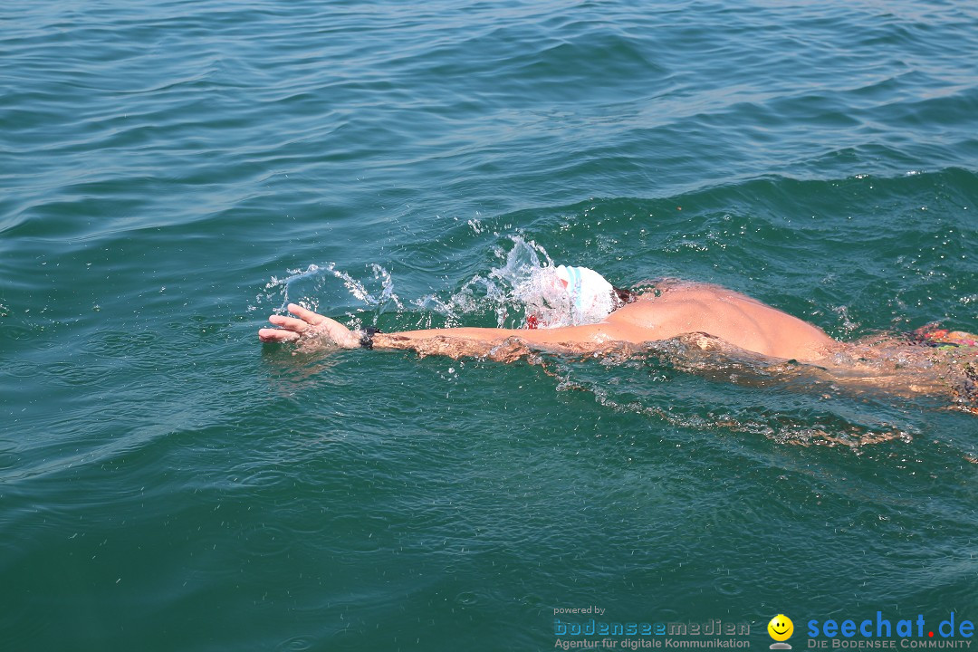 Wigald Boning durchquert den Bodensee: Friedrichshafen, 16.07.2014