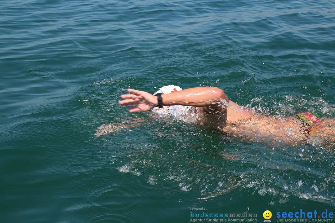 Wigald Boning durchquert den Bodensee: Friedrichshafen, 16.07.2014