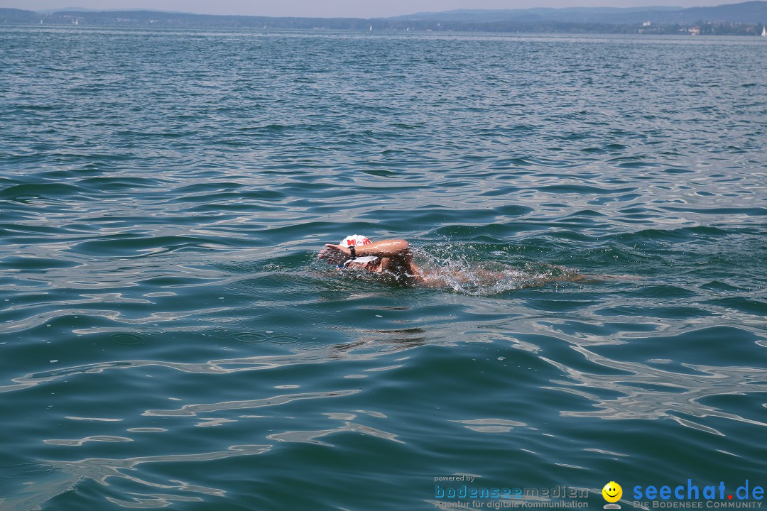 Wigald Boning durchquert den Bodensee: Friedrichshafen, 16.07.2014