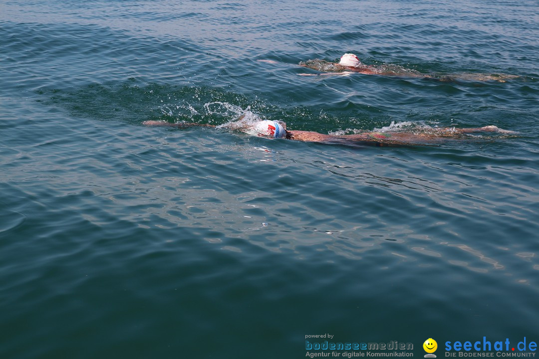 Wigald Boning durchquert den Bodensee: Friedrichshafen, 16.07.2014