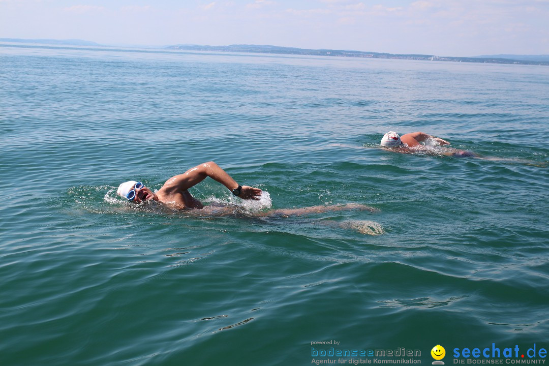 Wigald Boning durchquert den Bodensee: Friedrichshafen, 16.07.2014