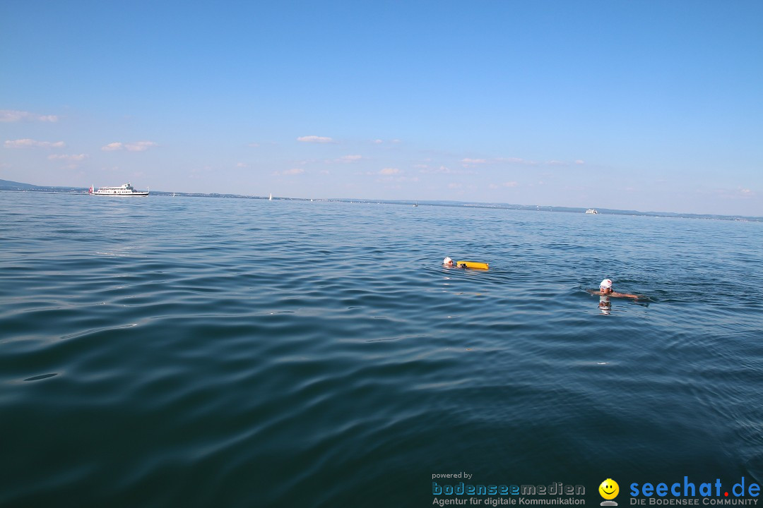 Wigald Boning durchquert den Bodensee: Friedrichshafen, 16.07.2014