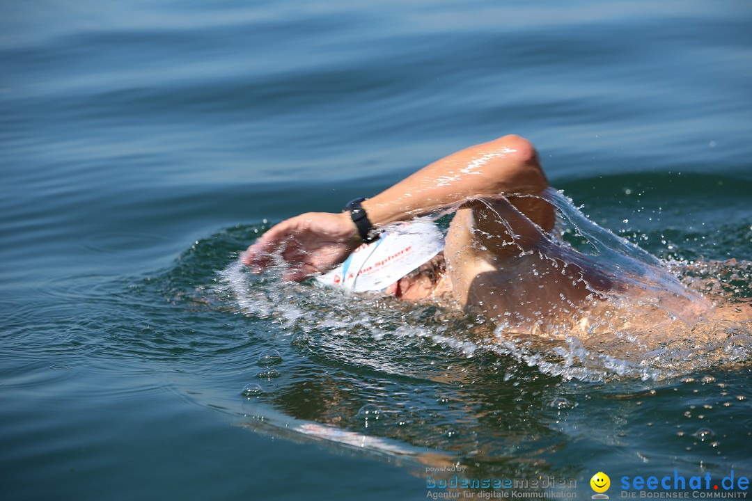 Wigald Boning durchquert den Bodensee: Friedrichshafen, 16.07.2014