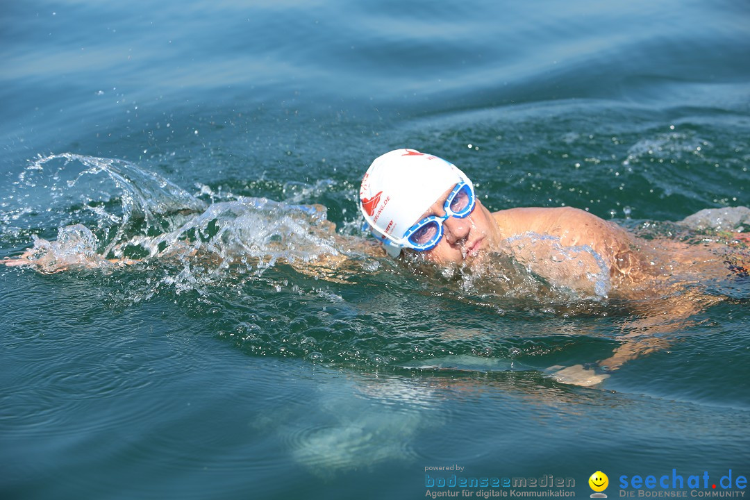 Wigald Boning durchquert den Bodensee: Friedrichshafen, 16.07.2014