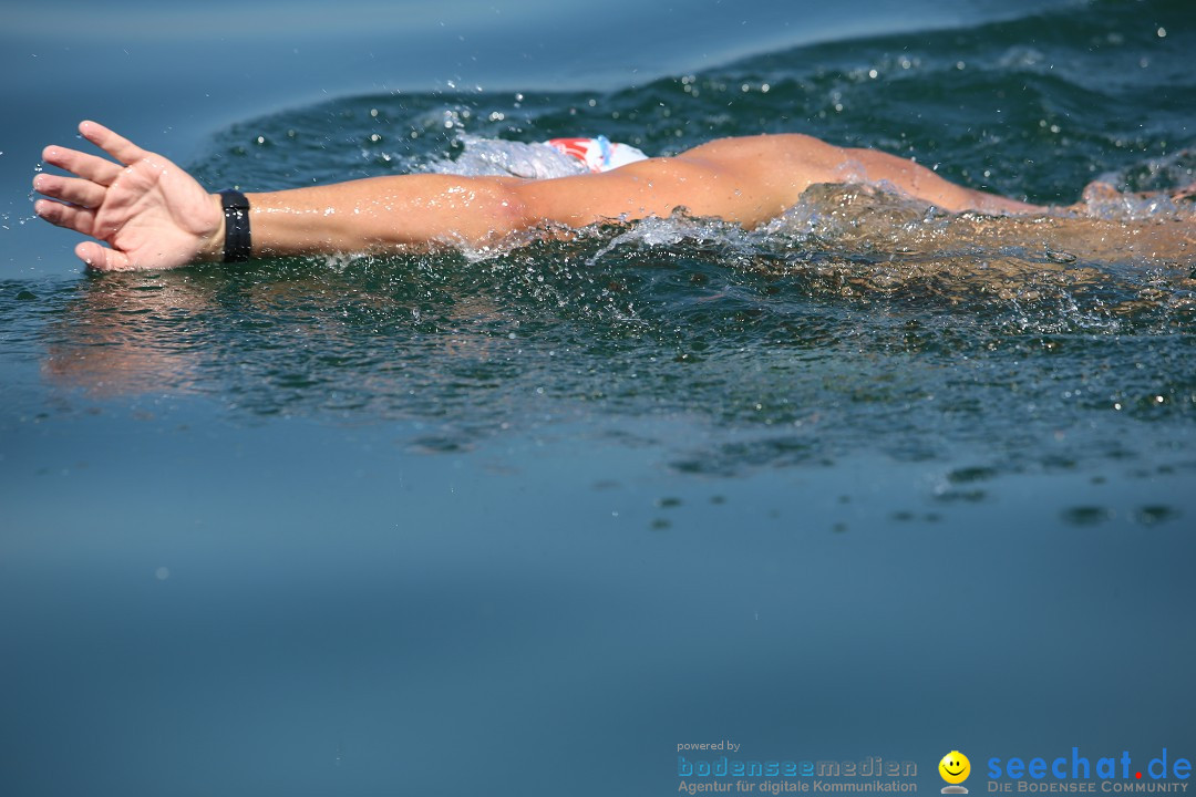 Wigald Boning durchquert den Bodensee: Friedrichshafen, 16.07.2014