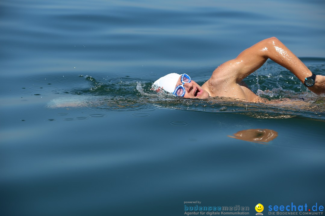 Wigald Boning durchquert den Bodensee: Friedrichshafen, 16.07.2014