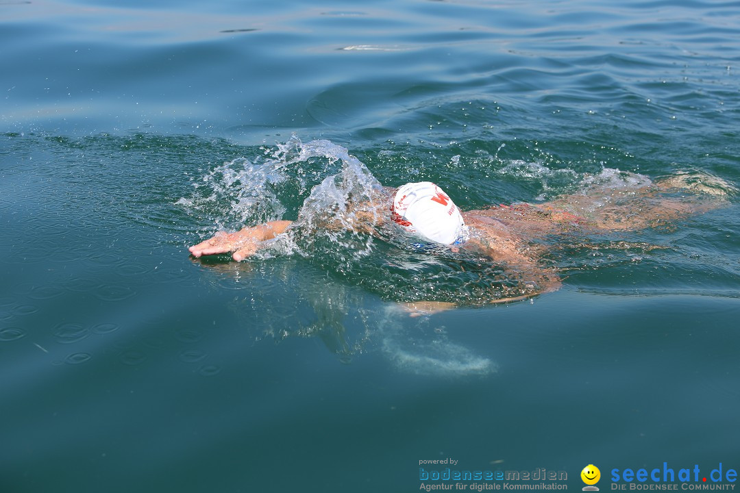 Wigald Boning durchquert den Bodensee: Friedrichshafen, 16.07.2014