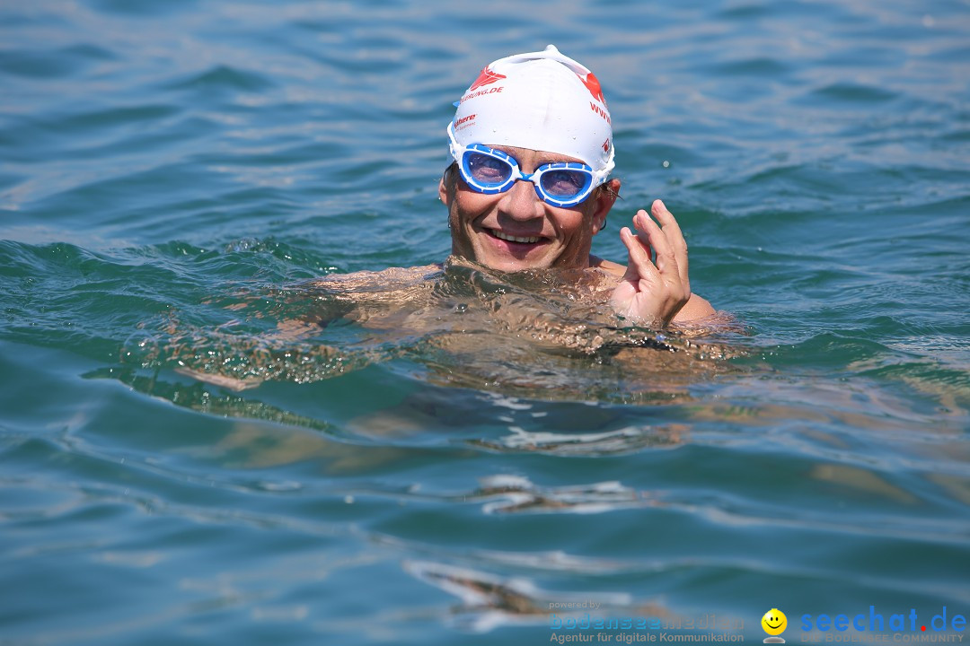 Wigald Boning durchquert den Bodensee: Friedrichshafen, 16.07.2014