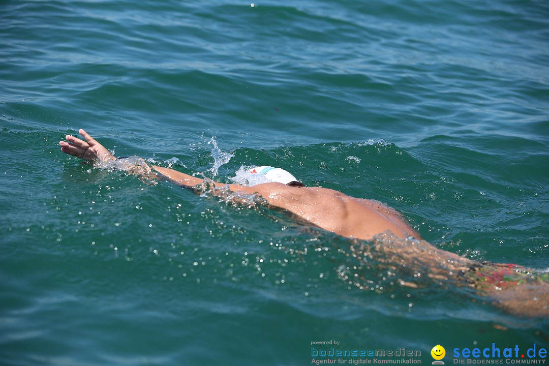 Wigald Boning durchquert den Bodensee: Friedrichshafen, 16.07.2014