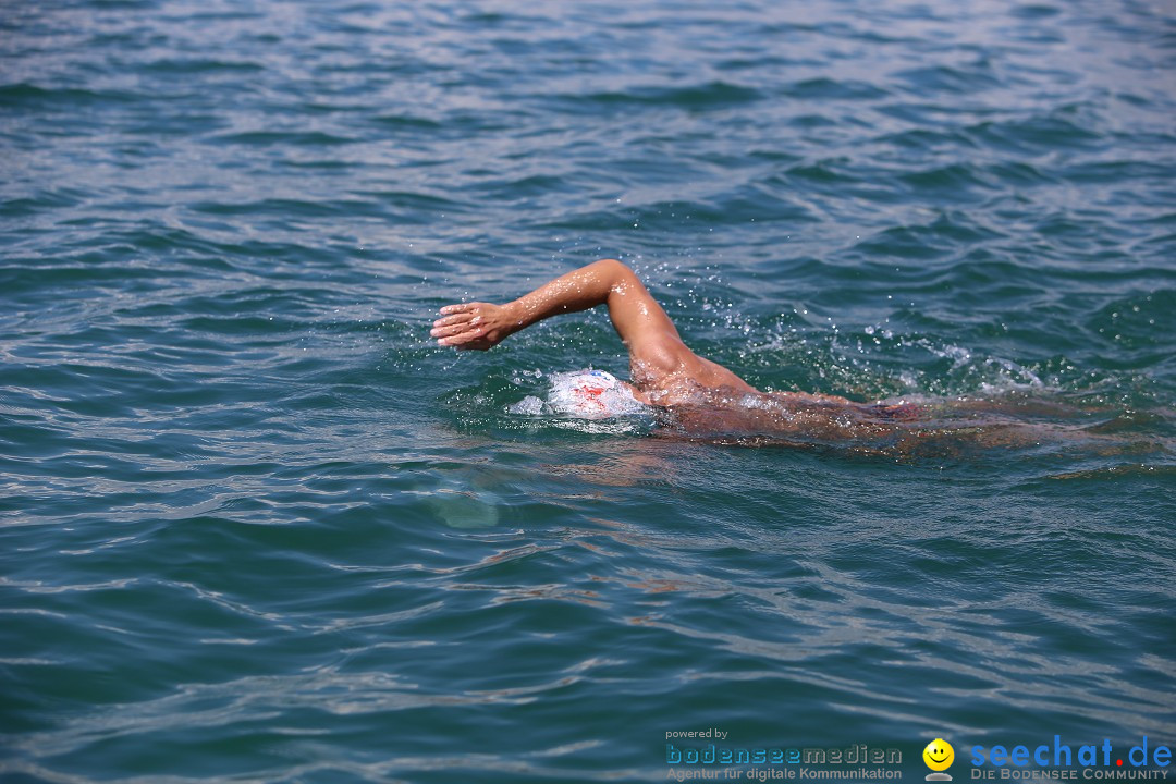 Wigald Boning durchquert den Bodensee: Friedrichshafen, 16.07.2014