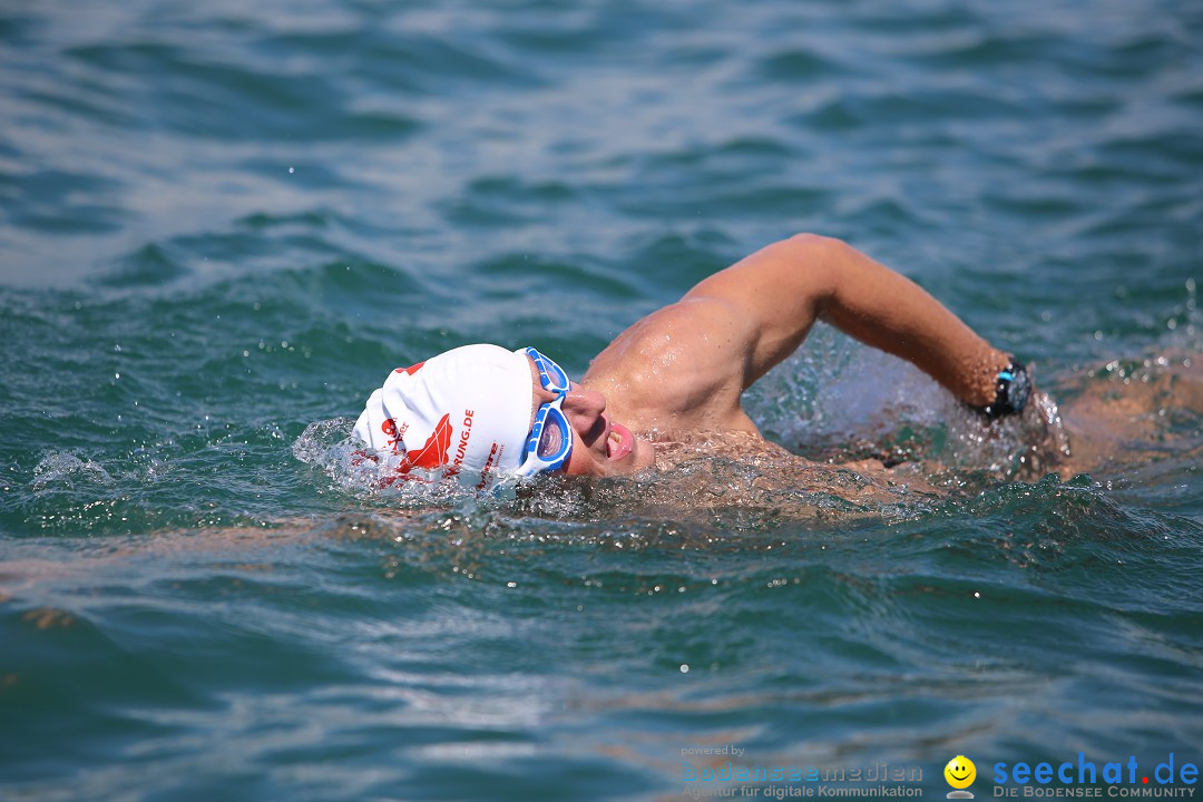 Wigald Boning durchquert den Bodensee: Friedrichshafen, 16.07.2014